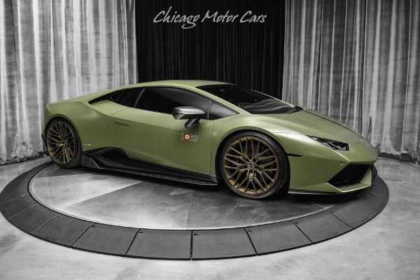 Used 2017 Lamborghini Huracan LP610-4 Coupe Avio Edition 1/250 Factory Matte Front Lift Huge Upgrades for sale Sold at Chicago Motor Cars in West Chicago IL 60185 6
