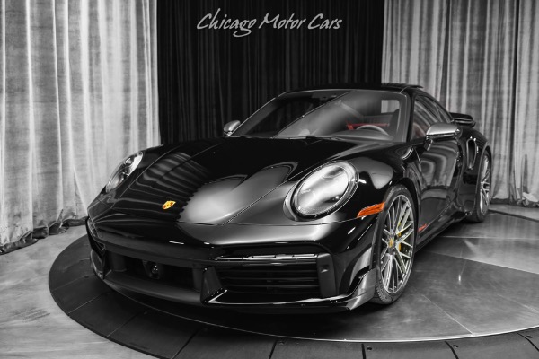 Used 2022 Porsche 911 Turbo S Coupe w/SportDesign Pkg! Front Lift! Burmester! InnoDrive! LOADED for sale Sold at Chicago Motor Cars in West Chicago IL 60185 2