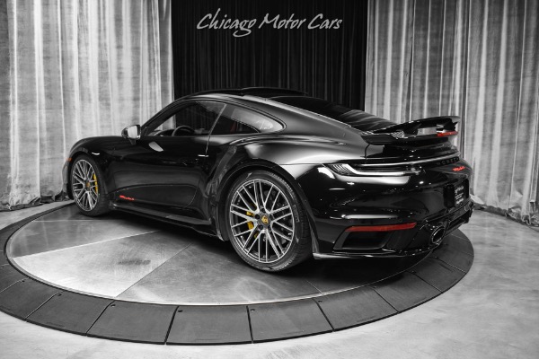 Used 2022 Porsche 911 Turbo S Coupe w/SportDesign Pkg! Front Lift! Burmester! InnoDrive! LOADED for sale Sold at Chicago Motor Cars in West Chicago IL 60185 3