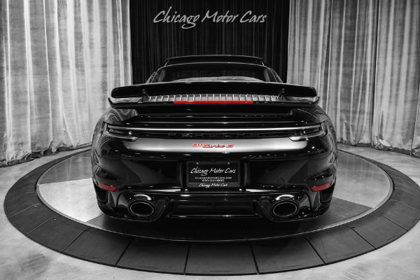 Used 2022 Porsche 911 Turbo S Coupe w/SportDesign Pkg! Front Lift! Burmester! InnoDrive! LOADED for sale Sold at Chicago Motor Cars in West Chicago IL 60185 4