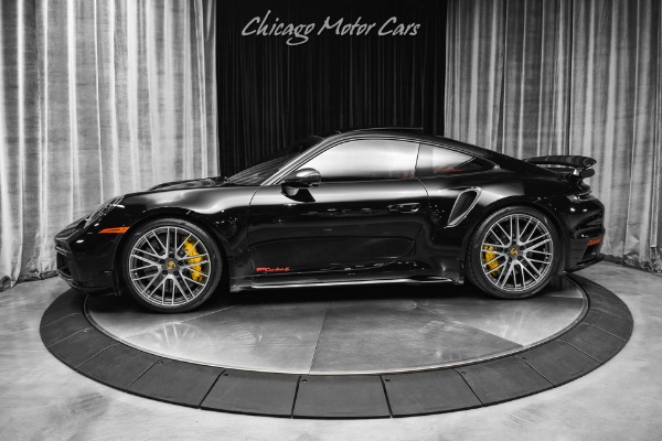 Used 2022 Porsche 911 Turbo S Coupe w/SportDesign Pkg! Front Lift! Burmester! InnoDrive! LOADED for sale Sold at Chicago Motor Cars in West Chicago IL 60185 1