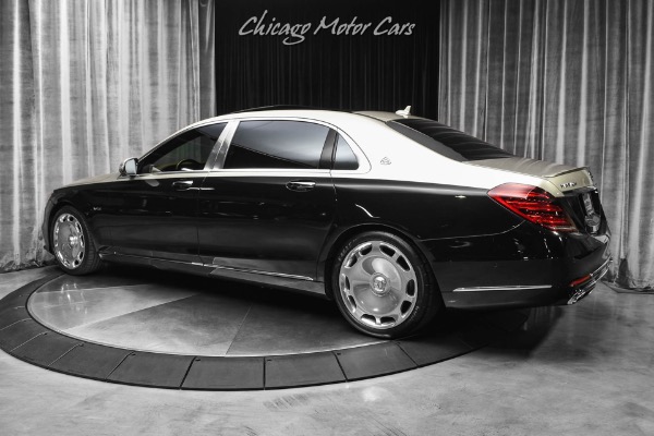 Used 2019 Mercedes-Benz S650 Maybach 4Matic V12  Burmester Sound Night Vision MSRP $226,995+ for sale Sold at Chicago Motor Cars in West Chicago IL 60185 3