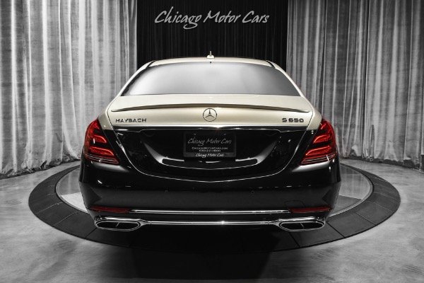 Used 2019 Mercedes-Benz S650 Maybach 4Matic V12  Burmester Sound Night Vision MSRP $226,995+ for sale Sold at Chicago Motor Cars in West Chicago IL 60185 4