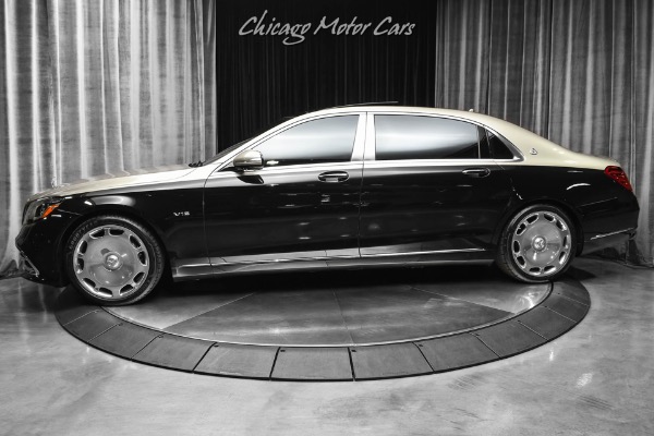 Used 2019 Mercedes-Benz S650 Maybach 4Matic V12  Burmester Sound Night Vision MSRP $226,995+ for sale Sold at Chicago Motor Cars in West Chicago IL 60185 1