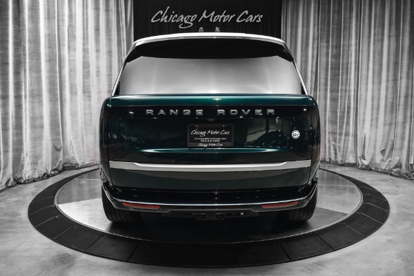 Used 2023 Land Rover Range Rover P530 SV MSRP $209k+ HARD LOADED 23s British Racing Green Stunning! for sale Sold at Chicago Motor Cars in West Chicago IL 60185 4