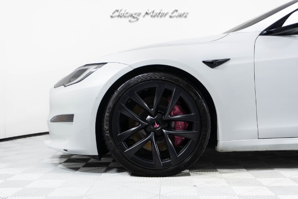 Used 2022 Tesla Model S Full Self Driving! Only 6k Miles! White/Black Interior! for sale Sold at Chicago Motor Cars in West Chicago IL 60185 3