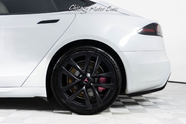 Used 2022 Tesla Model S Full Self Driving! Only 6k Miles! White/Black Interior! for sale Sold at Chicago Motor Cars in West Chicago IL 60185 4