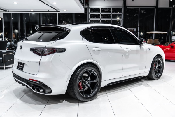 Used 2020 Alfa Romeo Stelvio Quadrifoglio SUV Driver Assist Pkg! Sunroof! Carbon Pack! Tasteful Upgrades for sale Sold at Chicago Motor Cars in West Chicago IL 60185 4