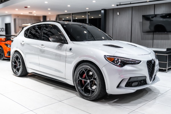 Used 2020 Alfa Romeo Stelvio Quadrifoglio SUV Driver Assist Pkg! Sunroof! Carbon Pack! Tasteful Upgrades for sale Sold at Chicago Motor Cars in West Chicago IL 60185 5