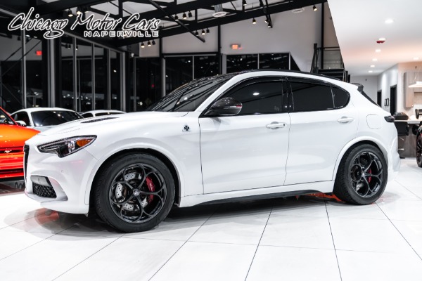 Used 2020 Alfa Romeo Stelvio Quadrifoglio SUV Driver Assist Pkg! Sunroof! Carbon Pack! Tasteful Upgrades for sale Sold at Chicago Motor Cars in West Chicago IL 60185 1
