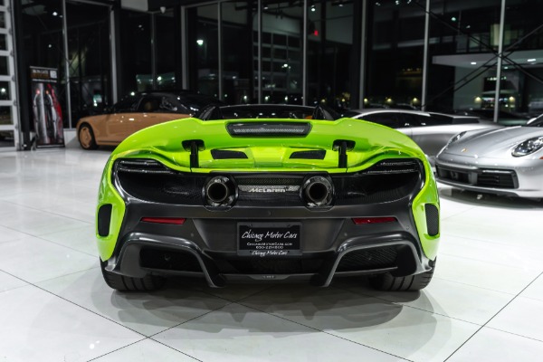 Used 2016 McLaren 675LT Spider 1 of 500 Made Carbon Fiber Exterior Upgrade Pack MSRP $409k+ for sale Sold at Chicago Motor Cars in West Chicago IL 60185 4