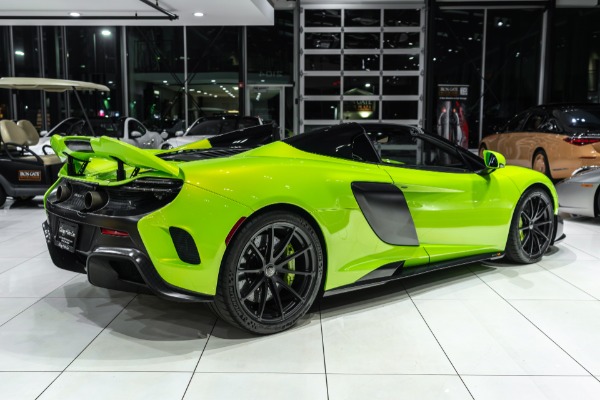 Used 2016 McLaren 675LT Spider 1 of 500 Made Carbon Fiber Exterior Upgrade Pack MSRP $409k+ for sale Sold at Chicago Motor Cars in West Chicago IL 60185 5
