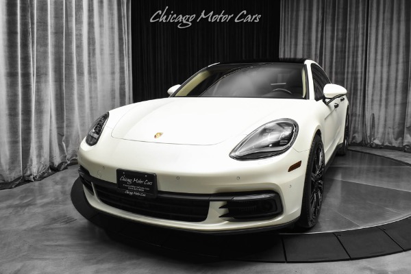 Used 2018 Porsche Panamera 4S! Panoroof! Premium Plus & Assist Pkgs! Bose Sound! Full Satin White Wrap for sale Sold at Chicago Motor Cars in West Chicago IL 60185 2