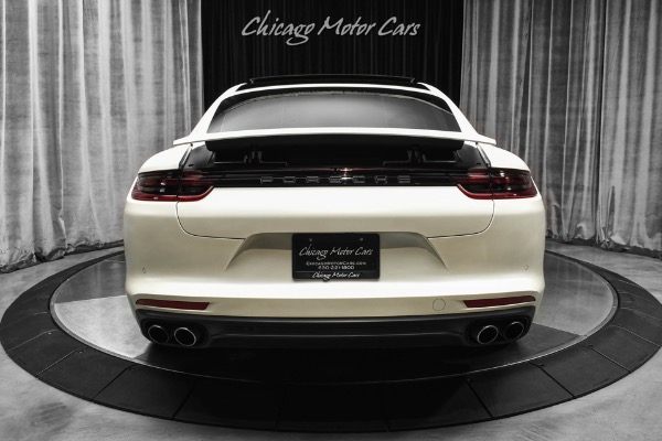 Used 2018 Porsche Panamera 4S! Panoroof! Premium Plus & Assist Pkgs! Bose Sound! Full Satin White Wrap for sale Sold at Chicago Motor Cars in West Chicago IL 60185 4