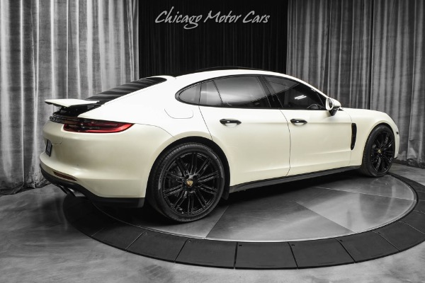 Used 2018 Porsche Panamera 4S! Panoroof! Premium Plus & Assist Pkgs! Bose Sound! Full Satin White Wrap for sale Sold at Chicago Motor Cars in West Chicago IL 60185 5