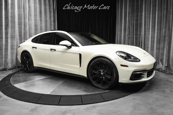 Used 2018 Porsche Panamera 4S! Panoroof! Premium Plus & Assist Pkgs! Bose Sound! Full Satin White Wrap for sale Sold at Chicago Motor Cars in West Chicago IL 60185 6