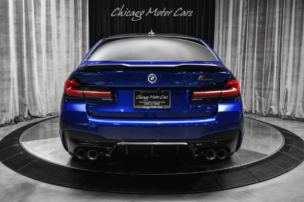 Used 2021 BMW M5 Sedan MSRP $103k+ Eventuri CarbonFiber Upgrades LED Steering Wheel Serviced for sale Sold at Chicago Motor Cars in West Chicago IL 60185 4