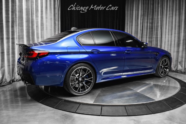 Used 2021 BMW M5 Sedan MSRP $103k+ Eventuri CarbonFiber Upgrades LED Steering Wheel Serviced for sale Sold at Chicago Motor Cars in West Chicago IL 60185 5