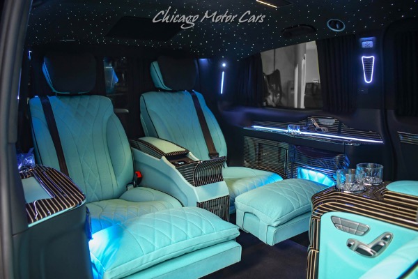 Used 2023 Mercedes-Benz Metris BRABUS Package Apple TV Internet Espresso WiFi Executive Seating for sale Sold at Chicago Motor Cars in West Chicago IL 60185 2