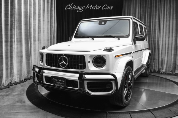 Used 2021 Mercedes-Benz G63 AMG 4Matic Only 2k Miles! Exclusive Interior Package AMG Night Package Loaded for sale Sold at Chicago Motor Cars in West Chicago IL 60185 2