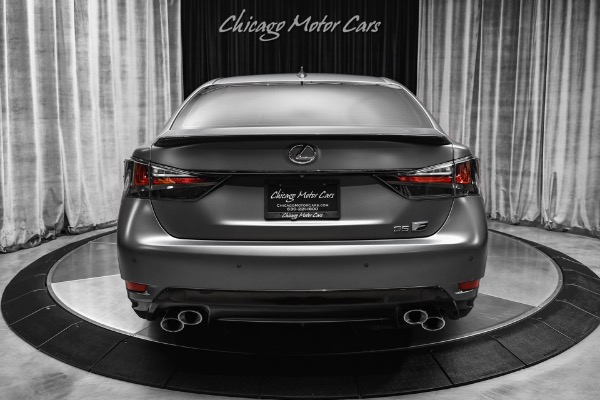 Used 2019 Lexus GS F 10th Anniversary Full PPF Brembo Brakes 1/100 Made MSRP $93k for sale Sold at Chicago Motor Cars in West Chicago IL 60185 4