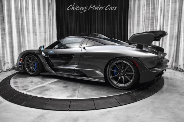 Used 2019 McLaren Senna Chassis #197 of 500 Only 700 Miles Paris Blue Calipers for sale Sold at Chicago Motor Cars in West Chicago IL 60185 3