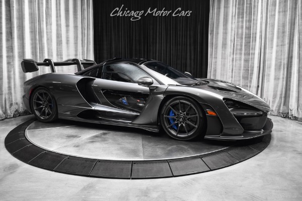 Used 2019 McLaren Senna Chassis #197 of 500 Only 700 Miles Paris Blue Calipers for sale Sold at Chicago Motor Cars in West Chicago IL 60185 6