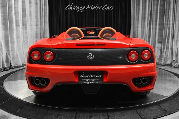 Used 2005 Ferrari 360 Spider Convertible Rare 6-Speed Manual! Recent Service History! Only 17k Miles! for sale Sold at Chicago Motor Cars in West Chicago IL 60185 4