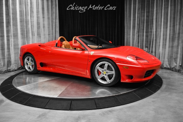 Used 2005 Ferrari 360 Spider Convertible Rare 6-Speed Manual! Recent Service History! Only 17k Miles! for sale Sold at Chicago Motor Cars in West Chicago IL 60185 6