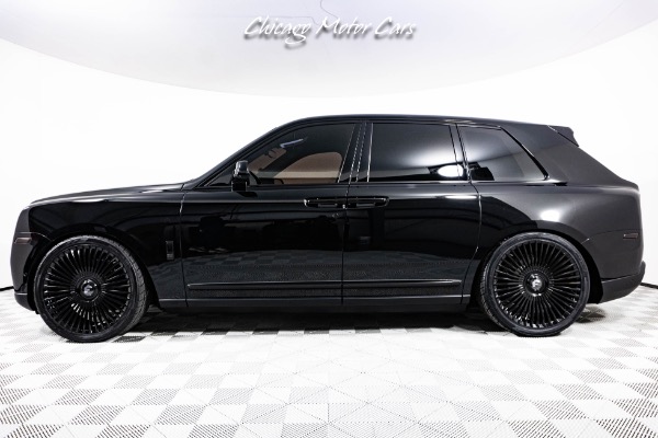 Used 2024 Rolls-Royce Cullinan SANJIN SPEC! Forgiato Wheels! Full Chrome Delete! Shooting Star Headliner! for sale Sold at Chicago Motor Cars in West Chicago IL 60185 2