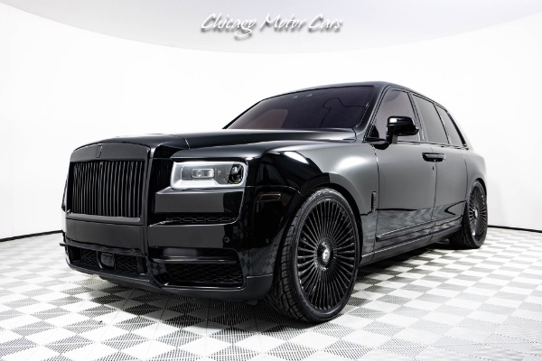 Used 2024 Rolls-Royce Cullinan SANJIN SPEC! Forgiato Wheels! Full Chrome Delete! Shooting Star Headliner! for sale Sold at Chicago Motor Cars in West Chicago IL 60185 5