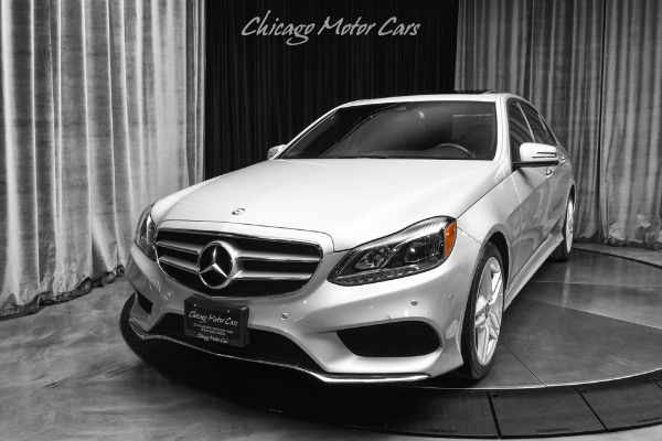Used 2016 Mercedes-Benz E350 4MATIC! $5k in Service! Silver/Blk! New Brakes! Sport Pkg!$66k Msrp! for sale Sold at Chicago Motor Cars in West Chicago IL 60185 2