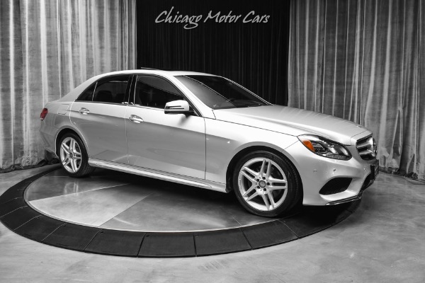 Used 2016 Mercedes-Benz E350 4MATIC! $5k in Service! Silver/Blk! New Brakes! Sport Pkg!$66k Msrp! for sale Sold at Chicago Motor Cars in West Chicago IL 60185 6