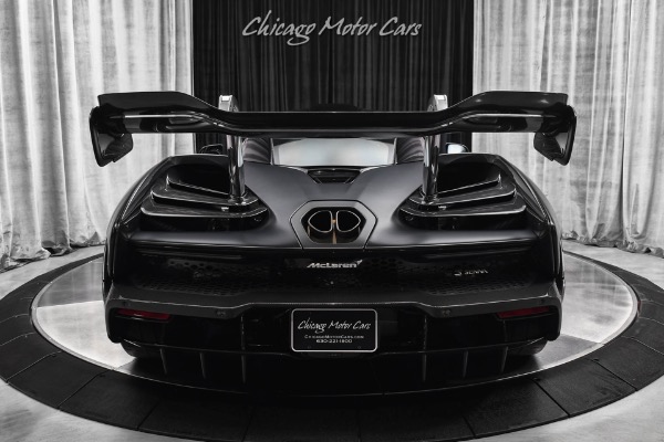 Used 2019 McLaren Senna Only 912 Miles! MSO Satin Carbon Black Paint! Tons of Carbon Fiber! for sale Sold at Chicago Motor Cars in West Chicago IL 60185 4