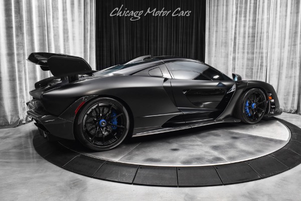 Used 2019 McLaren Senna Only 912 Miles! MSO Satin Carbon Black Paint! Tons of Carbon Fiber! for sale Sold at Chicago Motor Cars in West Chicago IL 60185 5
