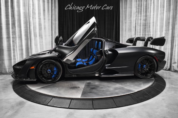 Used 2019 McLaren Senna Only 912 Miles! MSO Satin Carbon Black Paint! Tons of Carbon Fiber! for sale Sold at Chicago Motor Cars in West Chicago IL 60185 1
