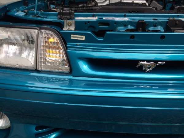 Used 1993 Ford Mustang SVT Cobra 1/1355 Teal! 1/368 Teal/Gray Cloth! Stock! No Sunroof! Collector Car! for sale Sold at Chicago Motor Cars in West Chicago IL 60185 5