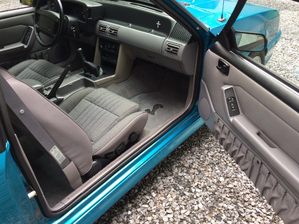 Used 1993 Ford Mustang SVT Cobra 1/1355 Teal! 1/368 Teal/Gray Cloth! Stock! No Sunroof! Collector Car! for sale Sold at Chicago Motor Cars in West Chicago IL 60185 6