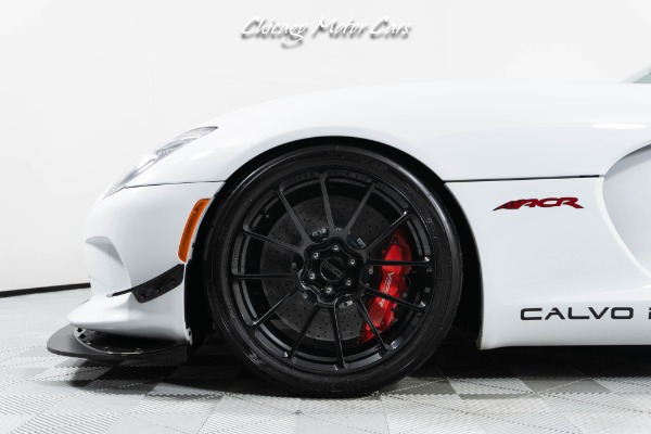 Used 2016 Dodge Viper ACR Coupe Calvo Twin Turbo 1,900+HP Build 9.0 Stroker Sequential Trans for sale Sold at Chicago Motor Cars in West Chicago IL 60185 4