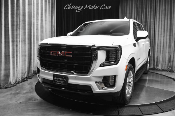 Used 2022 GMC Yukon SLE 4WD 20 Inch Polished Aluminum Wheels GMC Pro Safety Apple Carplay for sale Sold at Chicago Motor Cars in West Chicago IL 60185 2