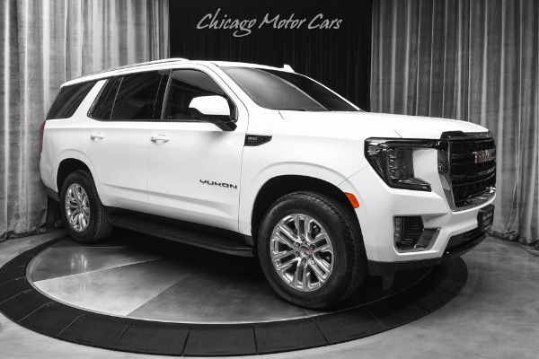 Used 2022 GMC Yukon SLE 4WD 20 Inch Polished Aluminum Wheels GMC Pro Safety Apple Carplay for sale Sold at Chicago Motor Cars in West Chicago IL 60185 6
