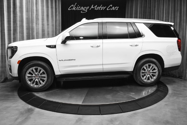 Used 2022 GMC Yukon SLE 4WD 20 Inch Polished Aluminum Wheels GMC Pro Safety Apple Carplay for sale Sold at Chicago Motor Cars in West Chicago IL 60185 1