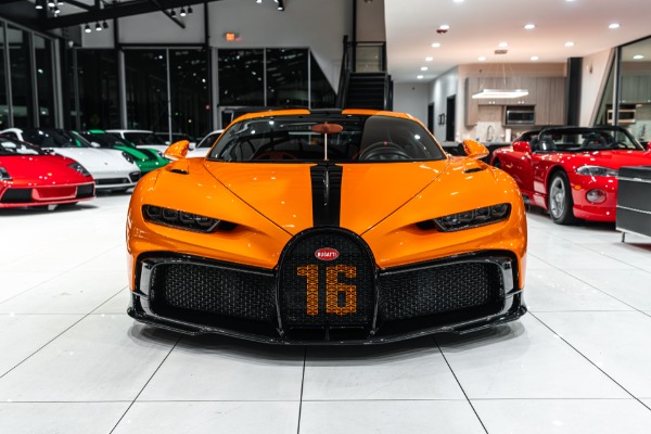 Used 2023 Bugatti Chiron Pur Sport Coupe 1 of 60 Made! 1 of 1 Spec! Bespoke Arancio Atlas! FULL PPF! for sale Sold at Chicago Motor Cars in West Chicago IL 60185 6