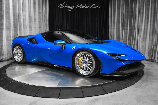 Used 2022 Ferrari SF90 Stradale Only 1k Miles! BBS Wheels! Tons of Carbon Fiber! Daytona Seats! Full PPF!! for sale Sold at Chicago Motor Cars in West Chicago IL 60185 6