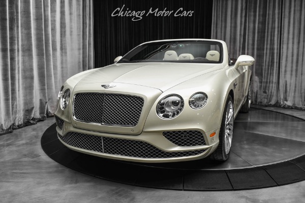 Used 2016 Bentley Continental GTC Convertible W12 MSRP $265K+ Mulliner Driving Spec Massage Seats for sale Sold at Chicago Motor Cars in West Chicago IL 60185 2