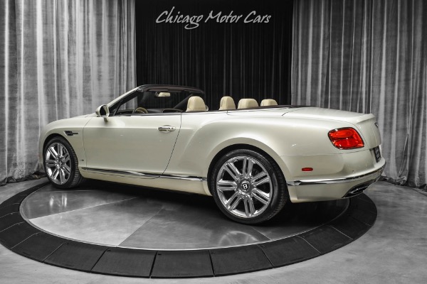 Used 2016 Bentley Continental GTC Convertible W12 MSRP $265K+ Mulliner Driving Spec Massage Seats for sale Sold at Chicago Motor Cars in West Chicago IL 60185 3