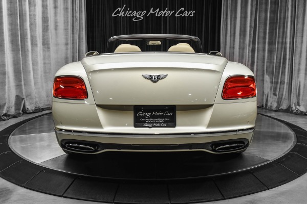 Used 2016 Bentley Continental GTC Convertible W12 MSRP $265K+ Mulliner Driving Spec Massage Seats for sale Sold at Chicago Motor Cars in West Chicago IL 60185 4