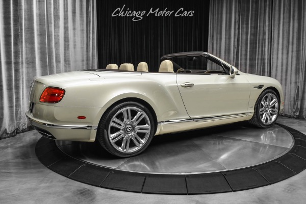 Used 2016 Bentley Continental GTC Convertible W12 MSRP $265K+ Mulliner Driving Spec Massage Seats for sale Sold at Chicago Motor Cars in West Chicago IL 60185 5