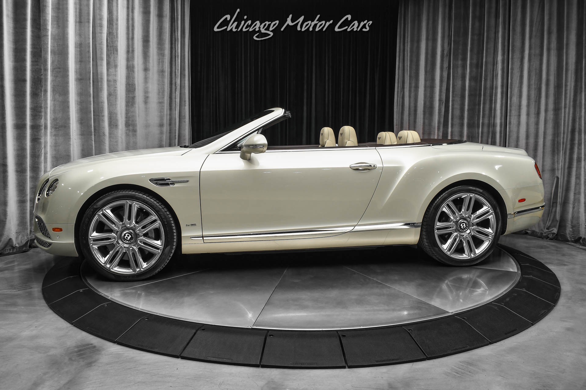 Used 2016 Bentley Continental GTC Convertible W12 MSRP $265K+ Mulliner Driving Spec Massage Seats for sale Sold at Chicago Motor Cars in West Chicago IL 60185 1