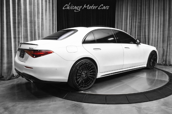 Used 2021 Mercedes-Benz S580 4MATIC! AMG Line Pkg! Burmester Sound System! Rear Axle Steering! Loaded! for sale Sold at Chicago Motor Cars in West Chicago IL 60185 5